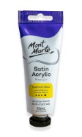 Художественные краски Mont Marte Satin Acrylic 75ml Cadmium Yellow (PMSA7504)