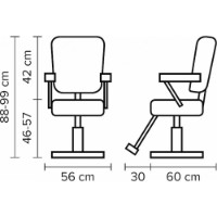 Fotoliu pentru salonul de frumusețe Hairway Jazz (56836)  imaginea #2 — magazin online Desire.md