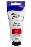 Художественные краски Mont Marte Satin Acrylic 75ml Crimson Red (PMSA7510)