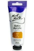 Художественные краски Mont Marte Satin Acrylic 75ml Gold (PMSA7531)
