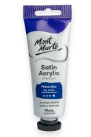 Художественные краски Mont Marte Satin Acrylic 75ml Phthalo Blue (PMSA7515)