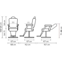 Fotoliu pentru salonul de frumusețe Hairway Melvin (56233) imaginea #4 — magazin online Desire.md