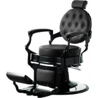 Fotoliu pentru salonul de frumusețe Hairway Romeo Black (56258)