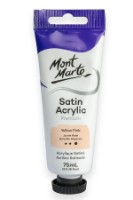 Художественные краски Mont Marte Satin Acrylic 75ml Yellow Pink (PMSA7505)