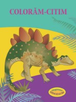 Раскраска для детей Biblion Coloram-citim Stegozaur (9789975148450)