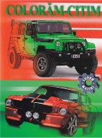 Раскраска для детей Biblion Coloram-citim Supermasini (9789975111973)