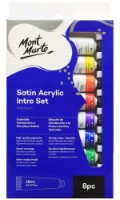 Художественные краски Mont Marte Satin Acrylic Intro 8pcs x 18ml (PMSA8181)