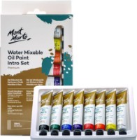Vopsele de artă Mont Marte Water Mixable Oil Paint Intro Set (MPOW8181) 8pcs