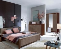 Спальня Gerbor Koen 1 Magic Wenge/Dark Strokes