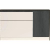 Спальня Gerbor Monaco 2 Cashmere/Elegant Gray Soft Touch фото №6 — интернет-магазин Desire.md