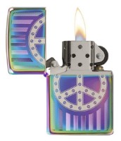 Brichetă Zippo 29435 Rivet Peace Sign Spectrum imaginea #3 — magazin online Desire.md