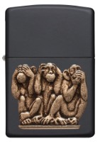 Зажигалка Zippo 29409 Three Monkeys