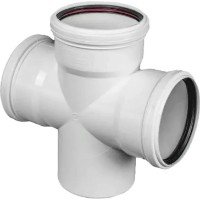 Крестовина малошумной канализации Ростурпласт 24569