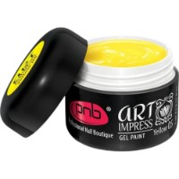 Гель для дизайна ногтей PNB Art Impress Gel Paint 05 Yellow 5ml