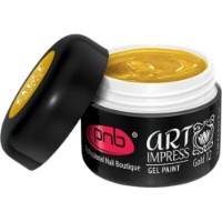 Гель для дизайна ногтей PNB Art Impress Gel Paint 12 Gold 5ml