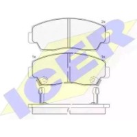 Set placute frână ICER 140636 imaginea #2 — magazin online Desire.md