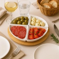 Farfurie pentru gustări Fissman 16116 imaginea #2 — magazin online Desire.md