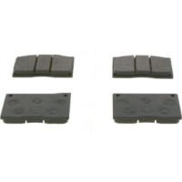 Комплект тормозных колодок ICER 180234