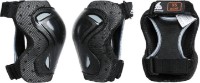 Protecție role Rollerblade Skate Gear Junior 3 Pack S Black (069P0200100) imaginea #2 — magazin online Desire.md