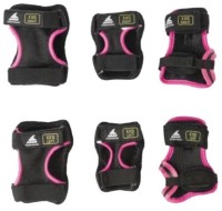 Protecție role Rollerblade Skate Gear Junior 3 Pack XXXS Black/Pink (069P03007Y9) imaginea #6 — magazin online Desire.md