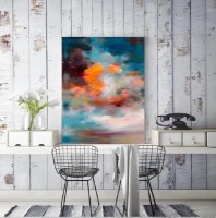 Pictură ArtShop Blue Abstract 50x75cm (PA5-M-PL)