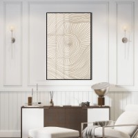 Картина ArtShop Gold Abstract Sun 30x45cm (PA268-XL)