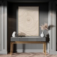 Картина ArtShop Gold Abstract Sun 50x75cm (PA268-M-L)