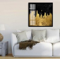 Pictură ArtShop Golden Black Metal 100x100cm (PA48)