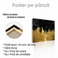 Pictură ArtShop Golden Black Metal 40x40cm (PA48-XL-PL) imaginea #2 — magazin online Desire.md