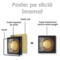 Pictură ArtShop Golden Circle 80x80cm (PA66-M) imaginea #2 — magazin online Desire.md