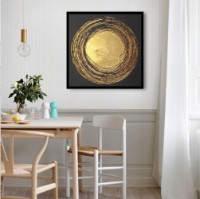 Pictură ArtShop Golden Circle 60x60cm (PA66-L-L)