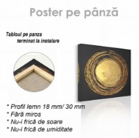 Pictură ArtShop Golden Circle 60x60cm (PA66-L-PL) imaginea #2 — magazin online Desire.md