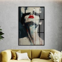 Pictură ArtShop Lady Painted In Abstract Style 40x60cm (PA366-L)