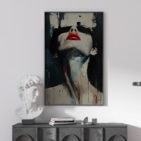 Картина ArtShop Lady Painted In Abstract Style 60x90cm (PA366-LL)