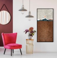 Pictură ArtShop Landscape In The Desert 50x150cm (PA137-LL)