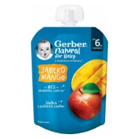 Piure pentru copii Gerber Apple&Mango 6m+ 80g