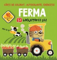 Раскраска для детей Biblion Ferma si locuitorii (9789975148801)
