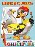 Carte de colorat pentru copii Biblion Ghicitori Gasca (9789975112826)