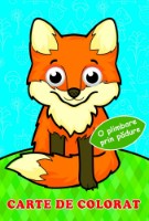 Carte de colorat pentru copii Biblion O plimabare prin padure (9789975148382)