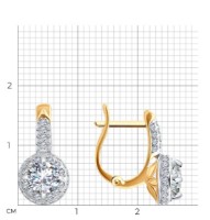 Серьги SOLOVOV JEWELRY 0200209 фото №4 — интернет-магазин Desire.md