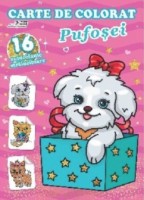 Carte de colorat pentru copii Biblion Pufosei (9785866540488)