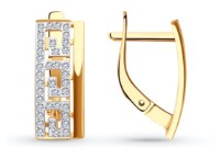 Серьги SOLOVOV JEWELRY 0200218 фото №3 — интернет-магазин Desire.md