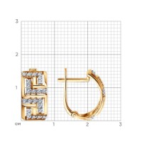 Серьги SOLOVOV JEWELRY 0200742 фото №5 — интернет-магазин Desire.md