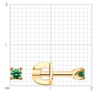 Cercei SOLOVOV JEWELRY 021944 imaginea #2 — magazin online Desire.md