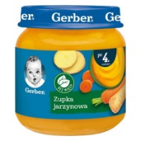 Piure pentru copii Gerber Soup Vegetable 4m+ 125g