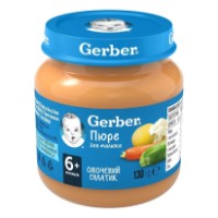 Piure pentru copii Gerber Vegetable Salad 6m+ 130g