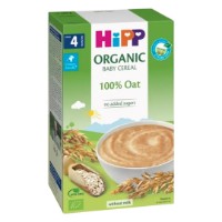 Fulgi de ovaz fara lactate HiPP 100% Oats 200g (3017)