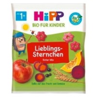 Снеки HiPP Grain Stars With Fruit&Vegetables 30 g (82016)
