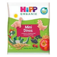 Snackuri HiPP Mini Dinosaurs Cereals/Cranberries/Black Currants 30g (82013)