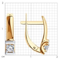 Серьги SOLOVOV JEWELRY 027518 фото №2 — интернет-магазин Desire.md